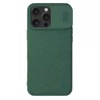 Nillkin CamShield PRO mágneses hátlap Apple iPhone 16 Pro Max készülékhez Sötétzöld