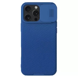 Nillkin CamShield PRO mágneses hátlap Apple iPhone 16 Pro Max készülékhez Kék