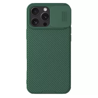 Nillkin CamShield PRO hátlap Apple iPhone 16 Pro Max készülékhez Sötétzöld