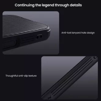 Nillkin CamShield PRO hátlap Apple iPhone 16 Pro Max készülékhez Titánium szürke