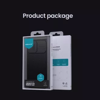 Nillkin CamShield PRO hátlap Apple iPhone 16 Pro Max készülékhez Titánium szürke