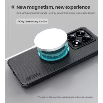 Nillkin Super Frosted PRO mágneses hátlap Xiaomi 14T Pro Fekete