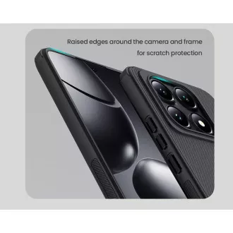 Nillkin Super Frosted PRO mágneses hátlap Xiaomi 14T Pro Fekete