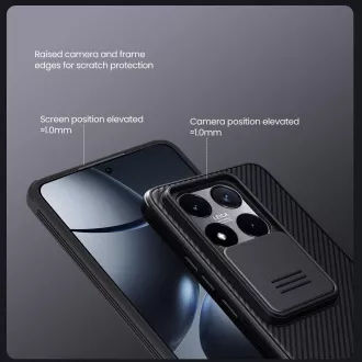 Nillkin CamShield PRO hátlap Xiaomi 14T Fekete