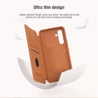 Nillkin Qin Book PRO tok a Samsung Galaxy A54 5G fekete tokhoz