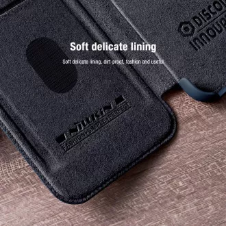 Nillkin Qin Book PRO tok a Samsung Galaxy A54 5G fekete tokhoz