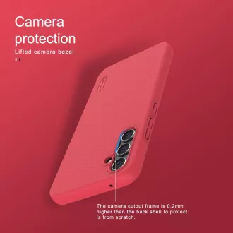Nillkin Super Frosted hátlap Samsung Galaxy A34 5G páva kék