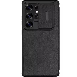 Nillkin Qin Book PRO tok Samsung Galaxy S25 Ultra fekete