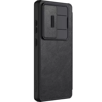 Nillkin Qin Book PRO tok Samsung Galaxy S25 Ultra fekete