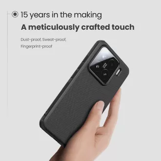 Nillkin Super Frosted PRO hátlap a Xiaomi 15-hez Fekete