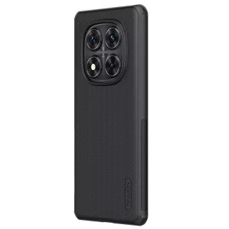 Nillkin Super Frosted PRO hátlap a Xiaomi Redmi Note 14 Pro 5G/Poco X7 5G számára Fekete