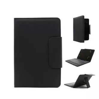 C-TECH tok univerzális klaviatúrával. 7"-7,85" fekete