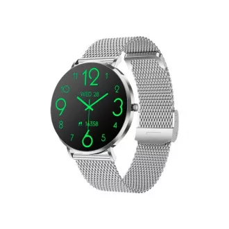 CARNEO Phoenix HR  2nd Gen/41mm/ezüst/elegáns szíj/ezüst