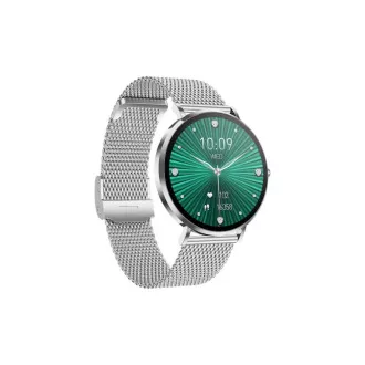 CARNEO Phoenix HR  2nd Gen/41mm/ezüst/elegáns szíj/ezüst