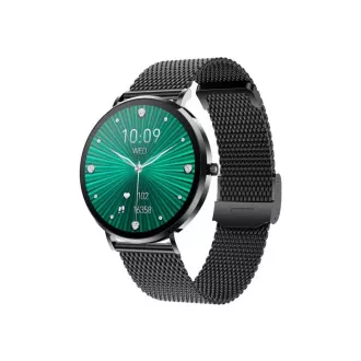 CARNEO Phoenix HR  2nd Gen/41mm/fekete/fekete/elegáns szíj/fekete