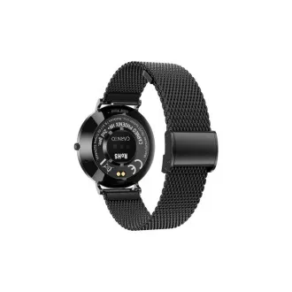 CARNEO Phoenix HR  2nd Gen/41mm/fekete/fekete/elegáns szíj/fekete
