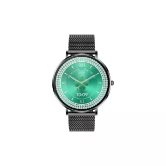 CARNEO Phoenix HR  2nd Gen/41mm/fekete/fekete/elegáns szíj/fekete