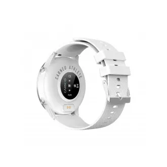 CARNEO Athlete GPS/ezüst/sport szalag/fehér