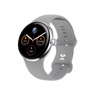 CARNEO Matrixx HR /45mm/ezüst/sport szalag/ezüst