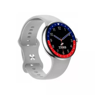 CARNEO Matrixx HR /45mm/ezüst/sport szalag/ezüst