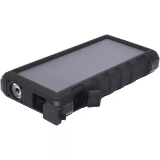 Sandberg hordozható USB 24000 mAh, kültéri napelemes powerbank, okostelefonokhoz, fekete színű