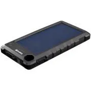 Sandberg Outdoor Solar Powerbank 10000 mAh, napelemes töltő, fekete