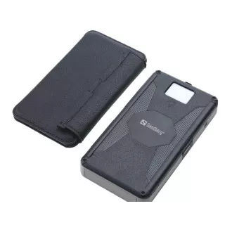 Sandberg Solar 6-Panel Powerbank 20000, napelemes töltő, fekete