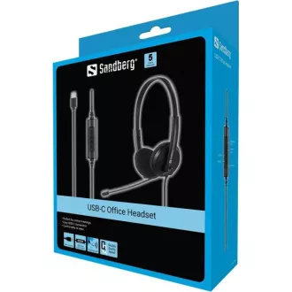Sandberg PC headset USB-C irodai headset Sandberg PC headset USB-C irodai headset