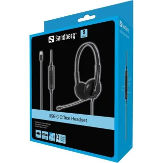 Sandberg PC headset USB-C irodai headset Sandberg PC headset USB-C irodai headset
