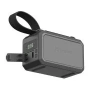Sandberg Survivor Powerbank 40000 mAh PD100W, szabadtéri powerbank, fekete