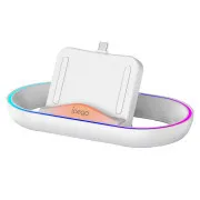 iPega P5P02 töltő dokkoló RGB-vel a Playstation Portal távoli lejátszóhoz Fehér színű