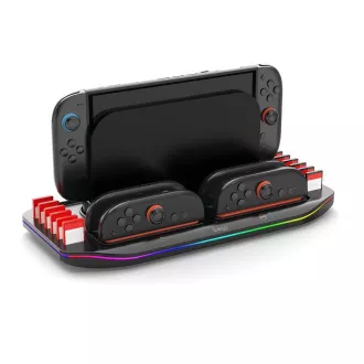 iPega SW2210 Többfunkciós újratölthető RGB állvány Nintendo Switch 2 fekete színű konzolhoz iPega SW2210 Többfunkciós újratölthető RGB állvány Nintendo Switch 2 fekete színű konzolhoz