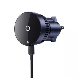Baseus MagPro mágneses tartó vezeték nélküli töltéssel 15W Fekete Baseus MagPro mágneses tartó vezeték nélküli töltéssel 15W Fekete