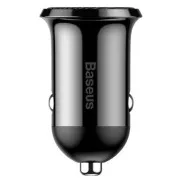 Baseus CCALLP-01 Grain Pro autós töltő 2xUSB 4.8A fekete