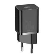Baseus CCSUP-B01 Super Si gyorstöltő USB-C 20W Fekete