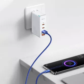 Baseus CAJY000503 Crystal Shine sorozatú adatkábel USB - USB-C 100W 2m kék