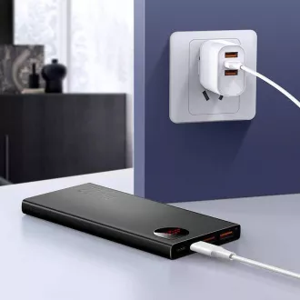 Baseus PPAD070001 Adaman 22.5W gyors töltés Powerbank 10000mAh fekete