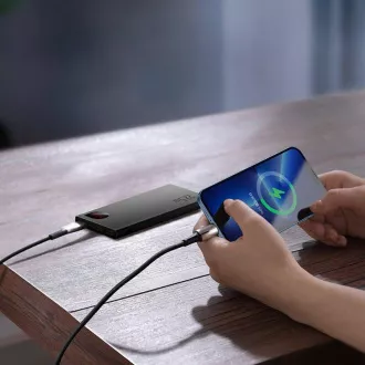 Baseus PPAD070001 Adaman 22.5W gyors töltés Powerbank 10000mAh fekete