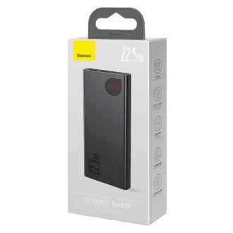 Baseus PPAD070001 Adaman 22.5W gyors töltés Powerbank 10000mAh fekete