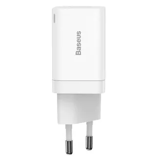 Baseus CCSUPP-E02 Super Si gyorstöltő USB   USB-C 30W Fehér