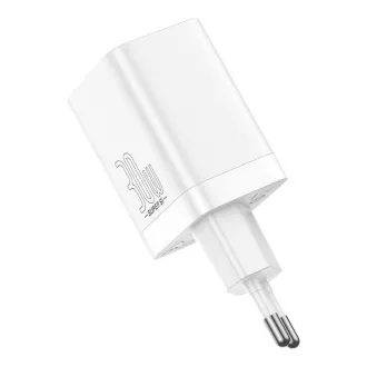 Baseus CCSUPP-E02 Super Si gyorstöltő USB   USB-C 30W Fehér