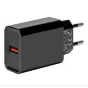 CSOMAG:ME utazási töltő USB-A 18W Fekete