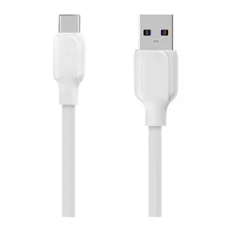 Csomag:ME Simple USB-A/USB-C kábel 1m fehér
