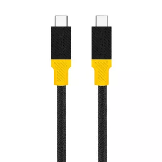 Taktikai BlackBird USB4 kábel 1m Fekete/sárga