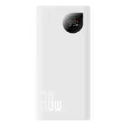 Baseus Adaman2 powerbank 10000 mAh 30W 2xUSB/USB-C fehér