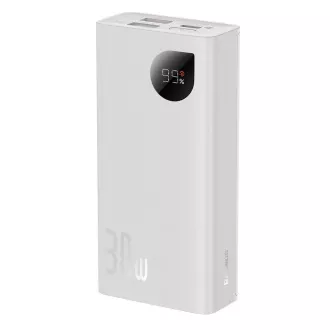 Baseus Adaman2 powerbank 10000 mAh 30W 2xUSB/USB-C fehér