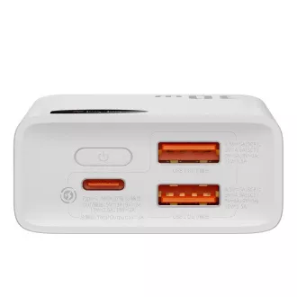 Baseus Adaman2 powerbank 10000 mAh 30W 2xUSB/USB-C fehér