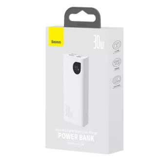 Baseus Adaman2 powerbank 10000 mAh 30W 2xUSB/USB-C fehér