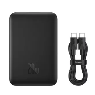 Baseus mágneses Powerbank 10000mAh 20W fekete Baseus mágneses Powerbank 10000mAh 20W fekete