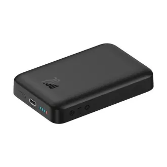 Baseus mágneses Powerbank 10000mAh 20W fekete Baseus mágneses Powerbank 10000mAh 20W fekete